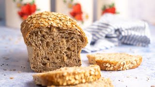 Soft Seeded Sandwich Bread [upl. by Fahland]