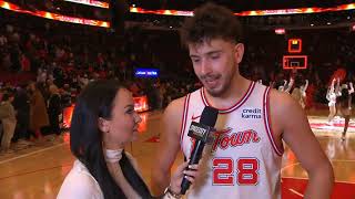 Alperen Sengun PostGame Interview  Utah Jazz vs Houston Rockets [upl. by Arne154]