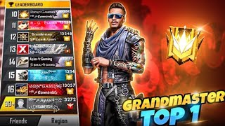 ROAD TO GRAND MASTER TOP 1🥶😬PLAYING WITHOUT SQUAD CS RANKED💥 [upl. by Tracey470]