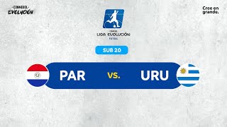 PARAGUAY vs URUGUAY  CONMEBOL LIGA EVOLUCIÓN de FUTSAL  ZONA SUR  SUB20 [upl. by Enined]