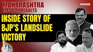 Maharashtra Election Results Inside Story of BJPs Landslide Victory  Ground Report NewsX [upl. by Omixam]