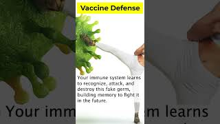 How Do Vaccines Work  shortvideo shorts vaccine [upl. by Wootan447]