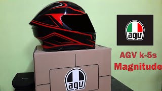 Unboxing and Review of AGV K5s  Helmet  New 2018 Graphics [upl. by Harland]