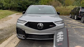 2025 Acura MDX Type S Advance Smart Entry and Key Fob  Car Conversations [upl. by Delija422]