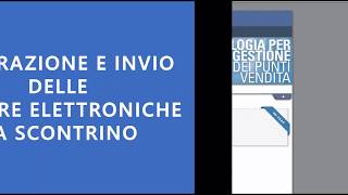 Fatturazione elettronica da scontrino [upl. by Helprin]