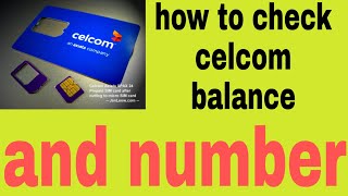 check number celcom how to check celcom balance and number हिंदी [upl. by Bronder]