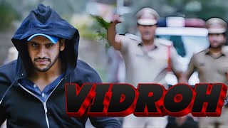 VIDROH MOVIE POLICE CHASING SCENE  Naga Chaitanya  Action Superhit [upl. by Ellenej]