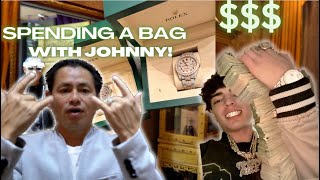 SPENDING A BAG WITH JOHNNY DANG VLOG texas johnnydang [upl. by Aicilehp]