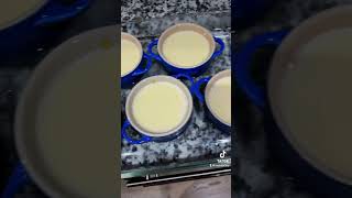 First time making flann baking flan [upl. by Ratep421]