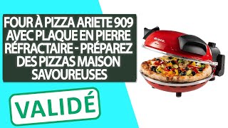 Avis Four à Pizza Ariete 909 avec Plaque en Pierre Réfractaire [upl. by Nelson]