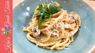 Pasta amp Smoked Oysters  Quick amp Easy Pasta Recipes  BLOOPERS  Ken Panagopoulos [upl. by Hotze253]