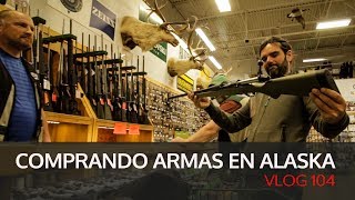 Comprando armas en Alaska Vlog 104 SUB ENG [upl. by Annaeiluj]