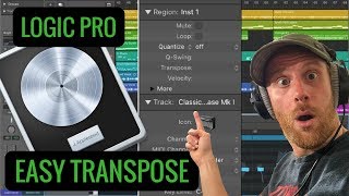 How to Transpose in Logic X  Easy Transpose 20 [upl. by Sherm]