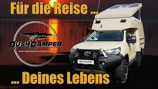 2 Personen Allrad Weltreise Wohnmobil 2024  Roomtour [upl. by Nerhtak]