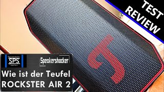 Teufel ROCKSTER AIR 2 Test  Review  Soundcheck Was kann die Partybox Rockster AIR 2 klanglich [upl. by Stavro398]