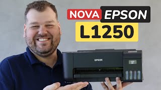 Impressora Epson EcoTank L1250  NOVA CAMPEÃ de CUSTOBENEFÍCIO [upl. by Aisel]