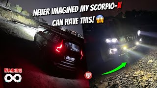 Aozoom Aux Lamps on Scorpio N Z8L amp XUV700 AX7L  Best SUV Illumination with 10 projector Aux Lights [upl. by Annoda859]