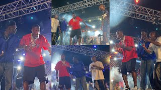 Callum HudsonOdoi Terminator Dance Moves 🔥 Surprised King Promise amp Dancegodlloyd at Pent Hall Week [upl. by Anahsat]