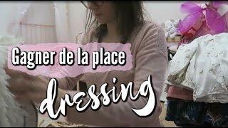 ❥ ASTUCE GAIN DE PLACE DRESSING VLOG FAMILLE 717  ♥ [upl. by Mcarthur]