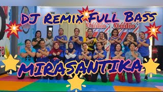 DJ Remix Mirasantika Rhoma Irama  Choreo MDaero [upl. by Yleme]