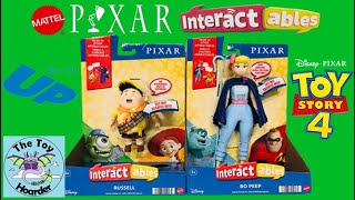 Pixar Interactables Bo Peep amp Russell Figures From Toy Story 4 amp Up [upl. by Yoral]