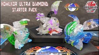 STARTER PACK HOWLKOR ULTRA DIAMOND BAKUGAN ARMORED ALLIANCE OUVERTURE FRANCE [upl. by Grider]