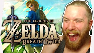 THE LEGEND OF ZELDA BREATH OF THE WILD GAMEPLAY REAKTION DEUTSCH [upl. by Lilian43]