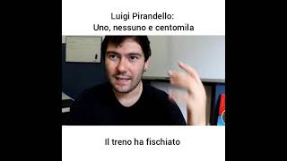 Ripasso italiano maturità 2022 L Pirandello lez 2 Uno nessuno e centomila Il treno ha fischiato [upl. by Etep]