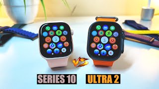 Apple Watch Series 10 vs AW Ultra 2  All Differences Explained  Which Should You Buy [upl. by Sldney]