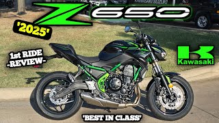 2025 Kawasaki Z650 1st Ride amp Review  Nothing Even Compares [upl. by Ikcin]