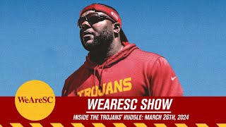 Inside the Trojans Huddle USCs massive recruiting weekend [upl. by Bowrah]