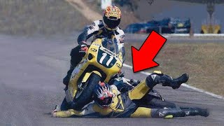 30 Motorcycle Racing Moments Youll Want To Forget [upl. by Margery292]