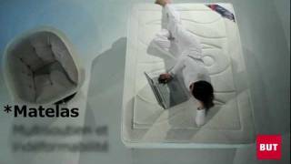 Matelas BELLISSIMA Bultex  Catalogue BUT Inspirations 20112012 [upl. by Tychon]