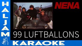 Nena  99 Luftballons karaoke [upl. by Nennek]