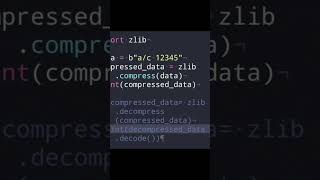 Gzip compress Python [upl. by Attenauqa]