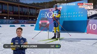 BIATHLON 2024 SPRINT HOMMES CANMORE 2024 [upl. by Tonneson]