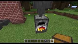 Minecraft  automatischer Ofeneinfach Tutorial [upl. by Trinidad438]