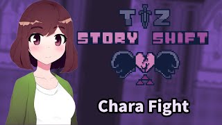 Out Now TZ Storyshift Chara Fight Full Fight Spoiler Warning [upl. by Anyah400]