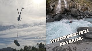 Heli kayaking on the Whitcombe river [upl. by Goober]