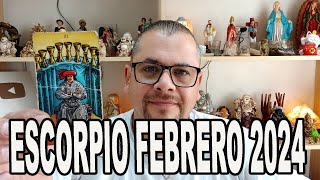 ESCORPIO ♏️ HOROSCOPO FEBRERO 2024 LECTURA DE LA RUEDA ASTROLOGICA [upl. by Anawk42]