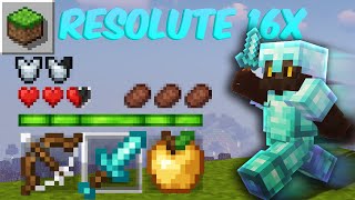 Resolute 16x by Skeptal  MCPE PVP TEXTURE PACK [upl. by Aymik]