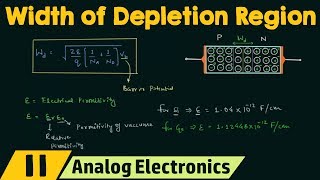 Width of Depletion Region [upl. by Ever]