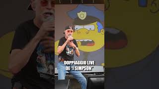 Doppiare i simpsons dal vivo al Pescara Wonderfest [upl. by Neeuq823]