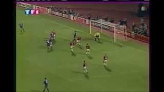 Robert Prosinecki goal vs Manchester United  Champions League 19992000 [upl. by Barthold460]