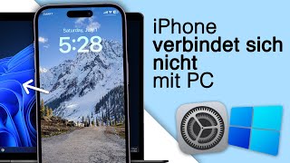 iPhone verbindet sich nicht per Kabel mit PC 3 Lösungen [upl. by Yruy902]