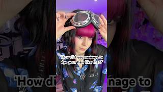 Sometimes you gotta diy your hair dye 👀 hairdye hairstyle alternative kawaii [upl. by Ramonda]