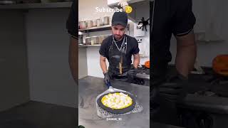 pumpkinsauce amp black Neapolitan pizza with burrata cheese recipe🍕🎃pizza cooking recipe shorts [upl. by Etteroma]