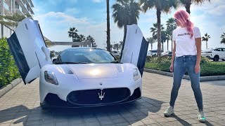 Worlds First Maserati With Butterfly Doors  MC20 [upl. by Anselmo392]