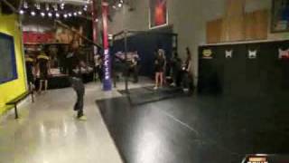 RAMPAGE JACKSON LOSES IT AND SMASHES A DOOR [upl. by Abbate]