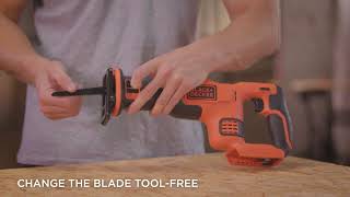 BLACKDECKER 18V Cordless Reciprocating Saw [upl. by Block]